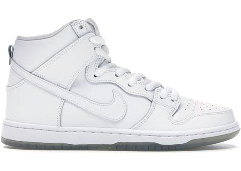 nike dunks high white|Nike dunk original price.